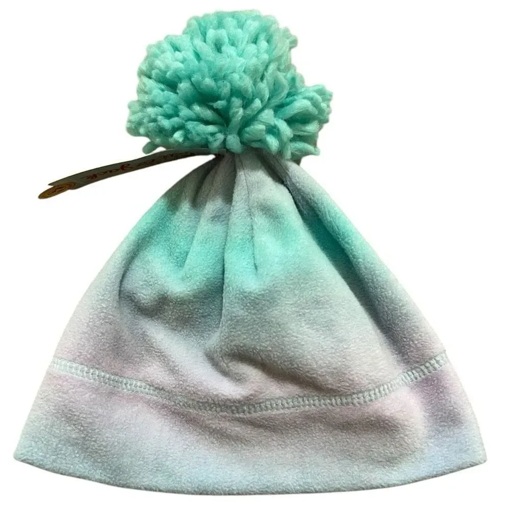 NEW Cat & Jack Baby Girls' Fleece Beanie Green Purple Blue 12-24M